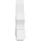 Ekena Millwork Redmond Architectural Grade PVC Gable Bracket, 48"W x 28"H x 6"D x 6"F, 14/12 Pitch GBP048X28X0606RED00 - alternate 5